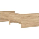  Okvir kreveta s ladicama boja hrasta 75 x 190 cm za jednu osobu | shoptok.hr