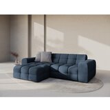 Micadoni Temno modra kotna sedežna garnitura z ležalnikom (levi kot) Kendal – | Shoptok.si