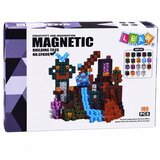  Set of Magnetic Blocks Cubes Cubes Pixels 3D Dark World 100 pcs. | shoptok.hr