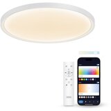 Ksix SmartLED Halo2 stropna svjetiljka, RGBIC + CCT, Ø37 cm, 3200 lm, 240 LED | shoptok.hr