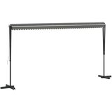  Prosto stoječa tende Siva 5 x 3 m Poliester, (5000217165) | Shoptok.si