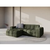 Micadoni Zelena kutna garnitura (s lijevim kutom/s ležaljkom) Kendal – | shoptok.hr