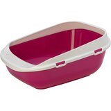 Moderna Mega Step otvoreni WC za mačke sa visokim ramom, jumbo Taupe | Eponuda.com