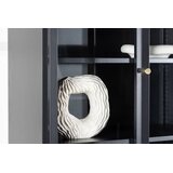 Venture Home vitrina Bakal 40,5 × 190 × 80 cm, crna | shoptok.hr