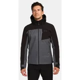 Kilpi Men's softshell jacket RAVIO-M Dark grey