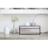 Brabantia Škatla za kruh z ravnim pokrovom - Matt Steel | Shoptok.si