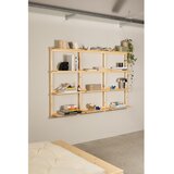 Karup Design Zidna polica od masivnog bora u prirodnoj boji 192x127 cm Groove – | shoptok.hr