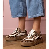D/CEO marka niezdefiniowana Leopard print thick-soled sneakers Kamela | ePonuda.com