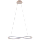  LED luster na sajli CASHMERE LED/40W/230V, prečnik 59,5 cm, beo | Eponuda.com
