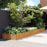 vidaXL Povišena vrtna gredica 482 x 100 x 36 cm od čelika COR-TEN Cijene