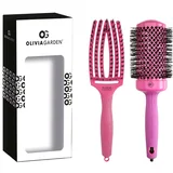 Olivia Garden Hot Pink Set darilni set za toplotno oblikovanje las