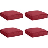  Jastuk 4 pcs Vinska crvena 40 x 40 x 8 cm Oxford tkanina | Eponuda.com