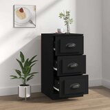  Komoda crna 36x35 5x67 5 cm konstruirano drvo | shoptok.hr