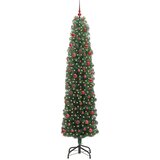  Umjetno božićno drvce Zelena 210 cm PVC i čelik i plastika | shoptok.hr