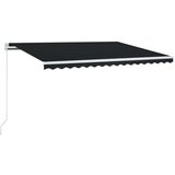  Ročno zložljiva tenda 450x350 cm antracitna, (20609441) | Shoptok.si