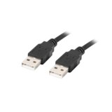 Lanberg Kabel USB 2.0 macho/macho 1m črnec, (21090456) | Shoptok.si