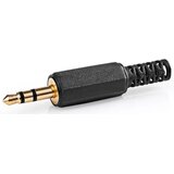 Nedis Audio konektor CAVC22900BKG, Ravni, Muški, 3.5mm, PVC Cene