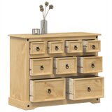 vidaXL Predalnik Corona 103x46x83 cm trdna borovina Cene