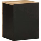  Kopalniška viseča omarica črna 38x33,5x48 cm masivni les Mango, (22013565) | Shoptok.si