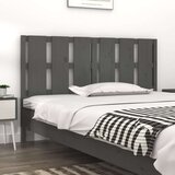  Uzglavlje za krevet sivo 155 5 x 4 x 100 cm od masivne borovine Cijene