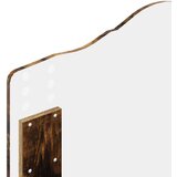  Okvir za krevet s uzglavljem Dimljeni hrast 75 x 190 cm | shoptok.hr