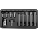 Profix set magnetnih držača nastavaka 11 kom 110 mm M5-M12 10744 Slike