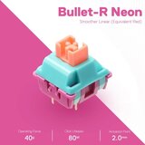 Redragon BULLET-R A-113 STIKALO TIPKOVNICE 24 kos | Shoptok.si