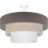 Brilagi plafonski luster luneta 1xE27/60W/230V ø 40 cm siva/krem/bela | Eponuda.com