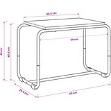  TV stalak 60 x 35.5 x 42 cm Hrast sonoma Konstruirano drvo | shoptok.hr