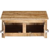  Stolić za kavu 70 x 70 x 30 cm od masivnog drva manga | shoptok.hr