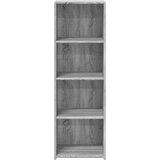 vidaXL Visoka omara siva sonoma 40x41x124 cm inženirski les | Shoptok.si