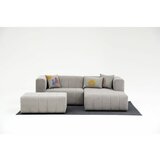Atelier Del Sofa beyza mini right - light grey light grey corner sofa Cene