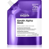 L´Oréal Paris Serie Expert Keratin Alpha Sleek šampon za gladek videz las Refill 500 ml Cene