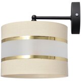  Zidna lampa HELEN 1xE27/15W/230V krem/crna/zlatna | Eponuda.com