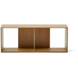 Kave Home Sistem modularnih polic v hrastovem dekorju 101x38 cm Litto – | Shoptok.si