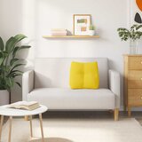 Jastuk za leđa Svijetlo žuta 45 x 24 x 50 cm tkanina | shoptok.hr