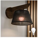  Brilagi - LED Zidno svetlo ANTHONY 1xE14/40W/230V hrast orah/crna | Eponuda.com