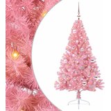  Umjetno predsvijetljeno božićno drvce Ružičasta 150 cm PVC | shoptok.hr