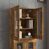 Viseći Viseča stenska omarica dimljeni hrast 69,5x34x90 cm, (20654170) | Shoptok.si
