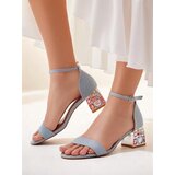 Resti Women's sandals with decorative heels Ballou | Shoptok.si