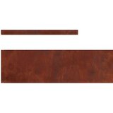  Ograda oko Travnjaka 4 pcs Rđa 450 x 0.05 x 15 cm | shoptok.hr
