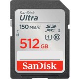 San Disk SDXC 512GB Ultra Mic.150MB/s A1Class10 UHS-I +Adap. cene