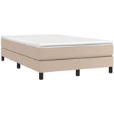  Box spring posteljni okvir kapučino 120x200 cm umetno usnje, (20735178) | Shoptok.si