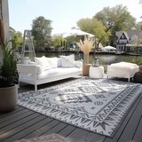 Elle Decoration Sivi/krem vanjski tepih 200x290 cm Gemini – | shoptok.hr