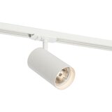 QAZQA Moderni reflektor bela za 1-fazni tirni sistem 70 mm - Iconic Jeana Luxe | Shoptok.si