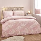 Catherine Lansfield Rožnata podaljšana posteljnina za zakonsko posteljo 230x220 cm Baby It's Cold Outside – | Shoptok.si