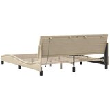  Okvir za krevet bez madraca Hanko krem 180 x 200 cm od tkanine | shoptok.hr