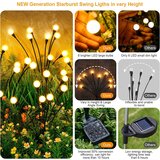 Venisymlis Solarne Vrtne Luči, 4-Delne 32 Led Sončne Zunanje Luči, Solarne Premične Naglavne Luči, (22068149) | Shoptok.si