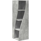  Kutni ormarić Betonski sivi 32x32x102cm Konstruirano drvo | shoptok.hr