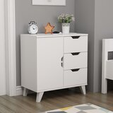 Woody Fashion Komoda Valencia 3+1 White